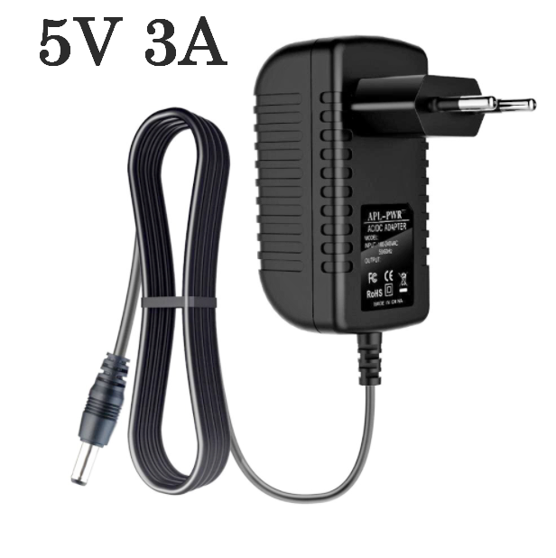 Блок живлення 5V 3A 5.5*2.5 mm, фото 1