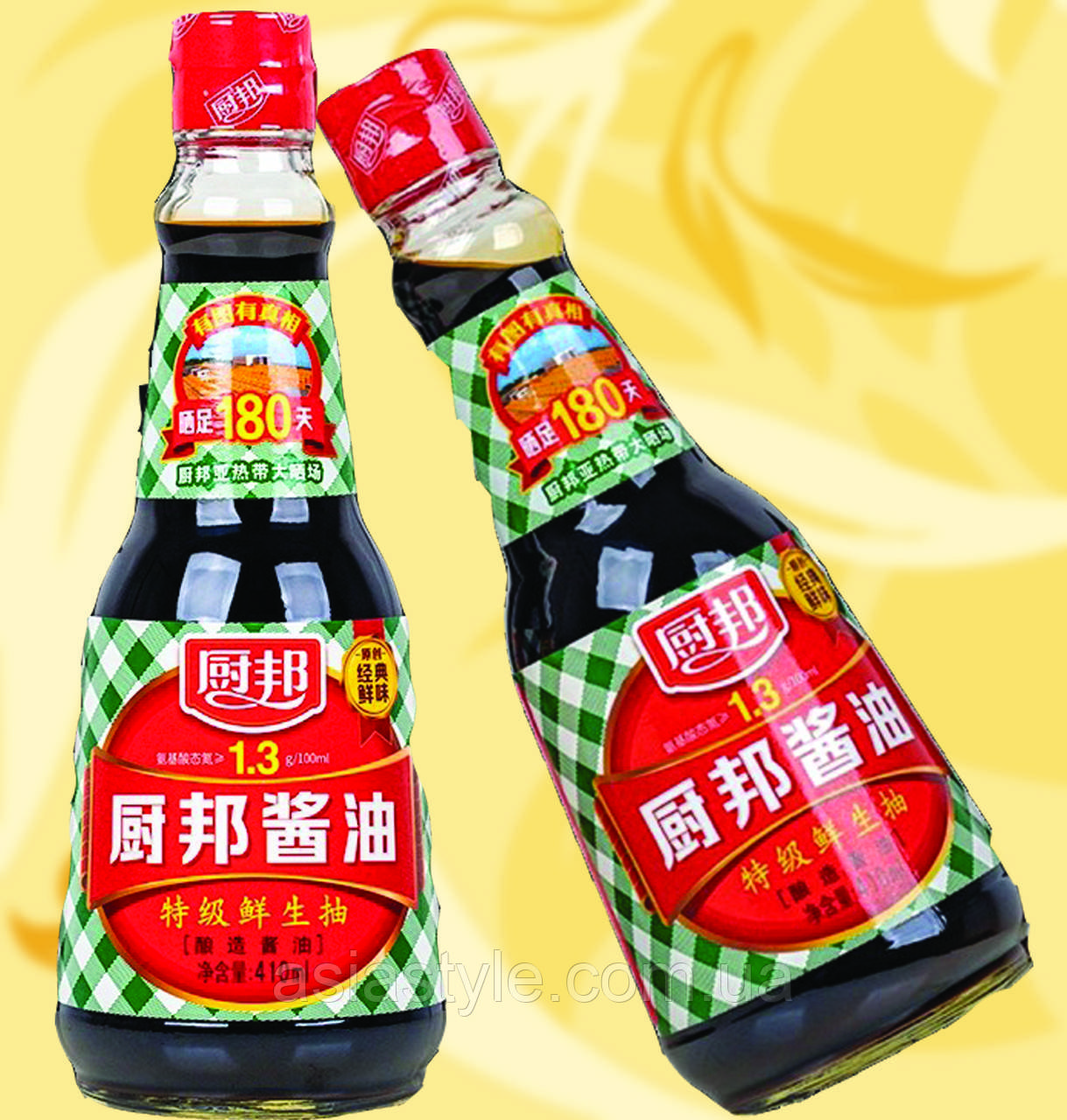 Соус соєвий універсальний, CHU BANG GOLD LABEL SOY SAUCE 410мл, 厨邦 , Ч, фото 1