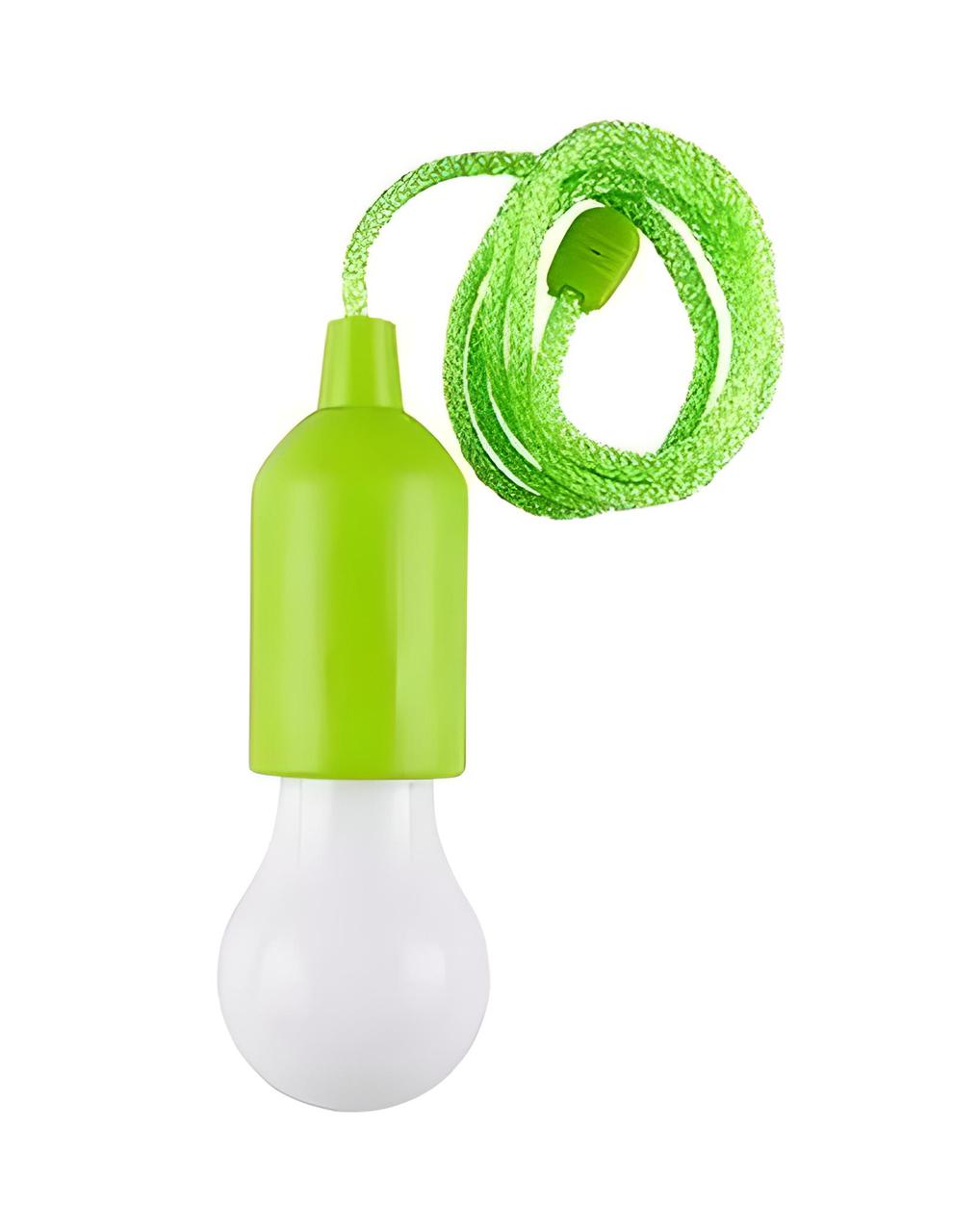 Автономна лампа на батарейках X-Balog Led Hange Lampe Green