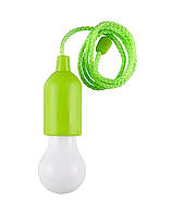 Автономна лампа на батарейках X-Balog Led Hange Lampe Green