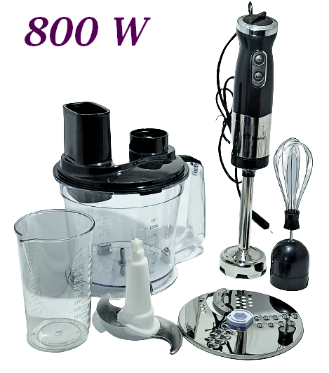 Блендер міксер Domotec MS-5106 5в1 800W, фото 1