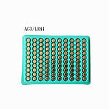 Батарейка таблетка 100 штук на блістері TMI AG3 LR41, фото 3