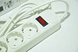 Мережевий фільтр подовжувач 3 розетки 5 м GREELITE, фото 2