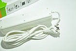 Мережевий фільтр подовжувач 3 розетки 5 м GREELITE, фото 3