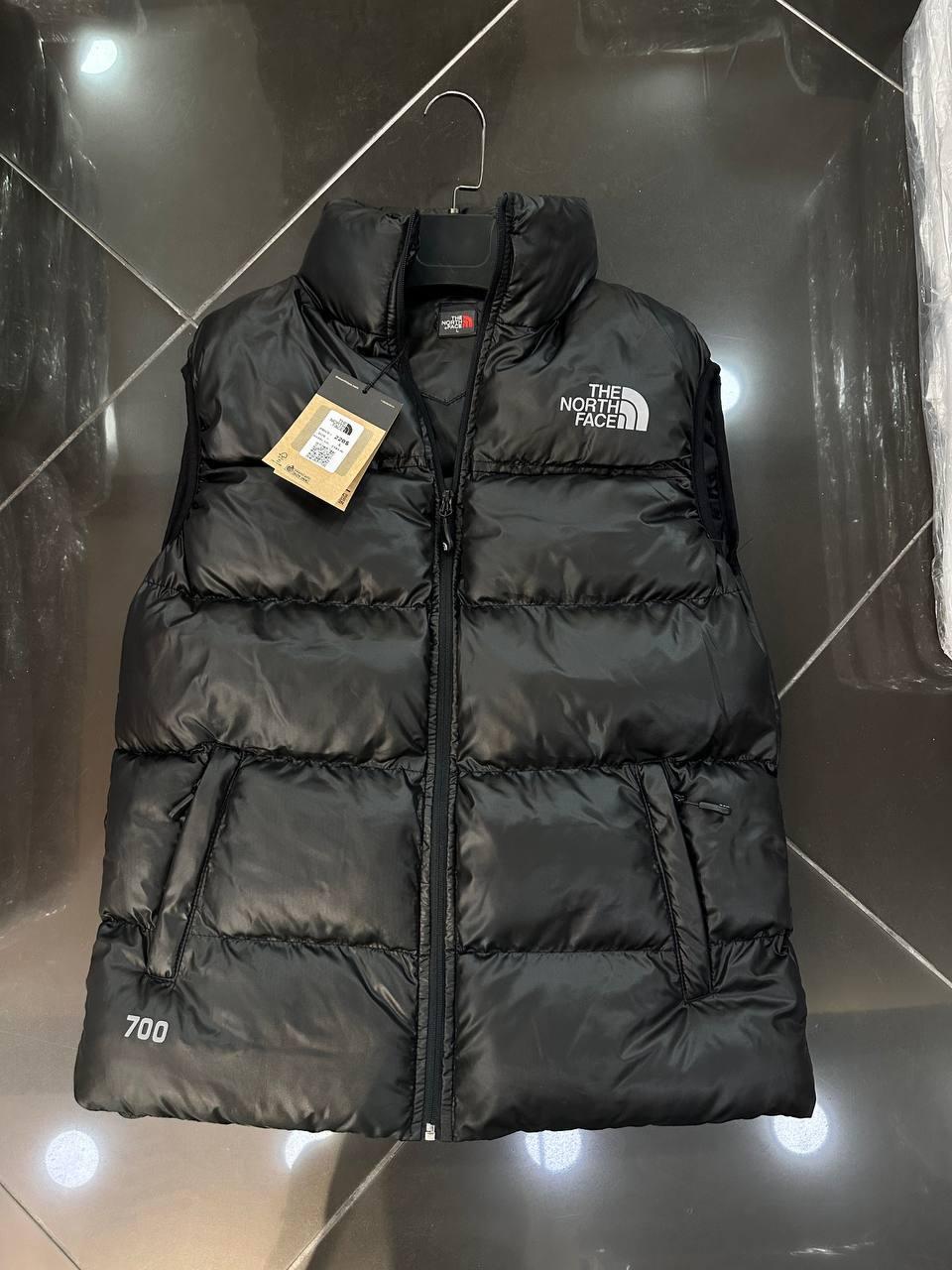 Жилетка чоловіча THE NORTH FACE D11735 чорна, фото 1