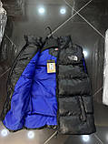 Жилетка чоловіча THE NORTH FACE D11735 чорна, фото 8