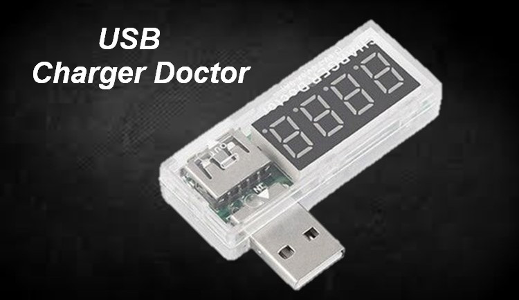 USB тестер - вольтметр, амперметр