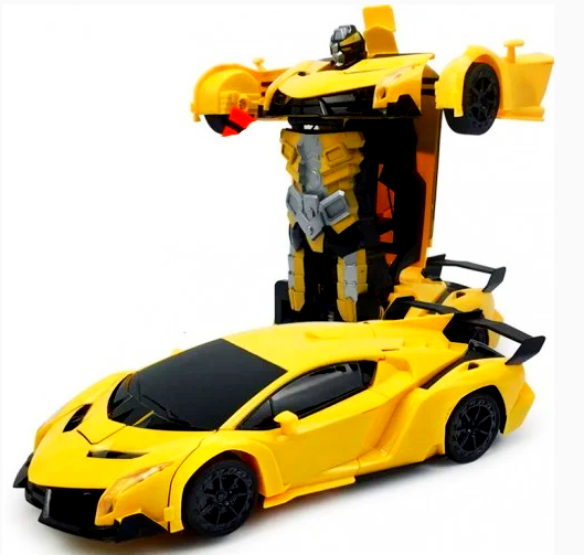 Радіокерована машинка Transformer Avtobot Lamborghini Yellow з пультом