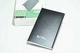 Зовнішній акумулятор Power Bank Boro JS-33 Black, фото 6