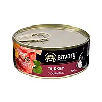 Savory Gourmand Turkey 100 г влажный корм для собак (163428-24) NY