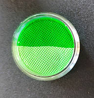 Неонова фарба УФ для обличчя на водній основі, світиться в ультрафіолеті 10 грамів аквагрим бодіарту