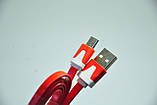 Кабель USB - micro USB 100 см Red, фото 4