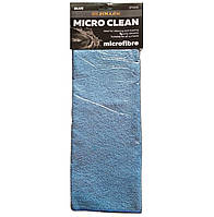 Салфетка микрофибра синяя Micro Clean Microfibre Blue 37х37 см ZP-005 Zollex