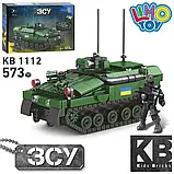 Конструктор KB 1112  АРМІЯ ЗСУ Военный  бронетранспортер БМП Спартан фигурки  573 детали швидка відправка, фото 4