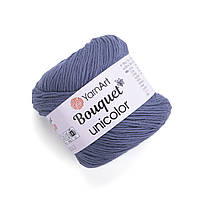 Пряжа YarnArt Bouquet Unicolor (Букет Юниколор) - 3204 темно серый