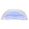 UV/LED лампа для гель лаків акумуляторна Sun FIVE 7033 48W White, фото 2