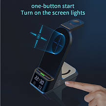 Беспроводное ЗУ H36 WIRELESS CHARGER 6в1 15W, фото 6