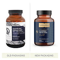 Quicksilver Scientific Clear Way Cofactors / Детокс печінки + підтримка виробництва глутатіону 120 капсул BX86, фото 3