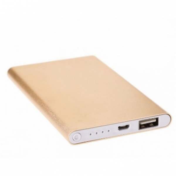 Павербанк Power bank UKC Slim 12000 Gold павер банк внешний аккумулятор
