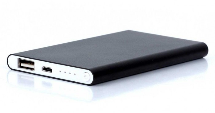 Павербанк Power bank UKC Slim 12000 Black павер банк внешний аккумулятор