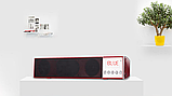 Портативна блутуз колонка з радіо WS-2015 Bluetooth Red, фото 2