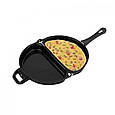 Подвійна сковорода для омлету антипригарна Folding Omelette Pan, фото 6