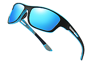 Сонцезахисні поляризаційні окуляри Sunglasses UV400 Blue + чохол