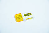 Card reader кардрідер MicroSD TF Yellow картридер кардридер, фото 2