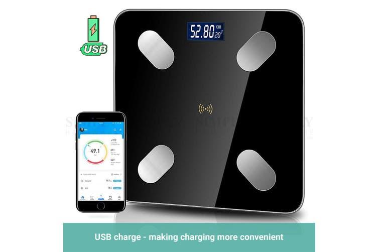 Смарт ваги DOMOTEC Smart APP до 180 кг умные напольные смарт весы, фото 1