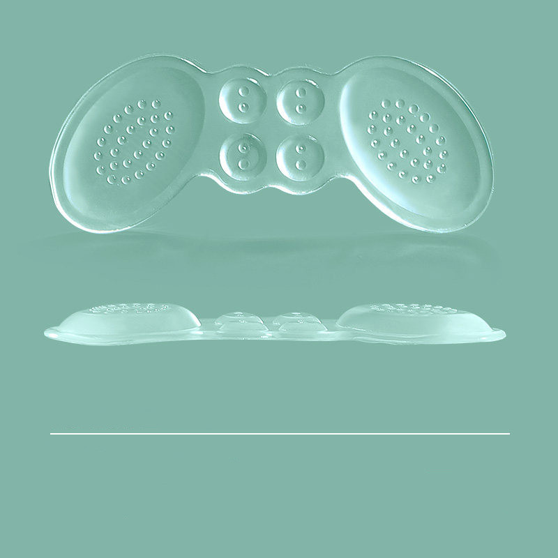 Силіконові самоклеючі вкладиші на п'яту в жіночі туфлі від натирання або зменшення розміру 29123 6мм, фото 1