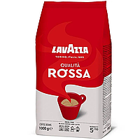 Кава в зернах Lavazza Qualita Rossa 1кг Лавацца Росса
