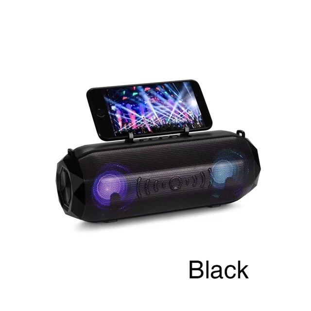 Портативна блутуз колонка з радіо та Led підсвіткою WSJAR E222 Bluetooth