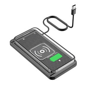 Беспроводное ЗУ Car 10W USB беспроводная зарядка в машину, фото 1