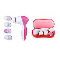 Масажер для обличчя Facial cleaning set Ae-8782c, 4 в 1