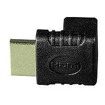 Кутовий HDMI ("мама") - HDMI ("тато") перехідник (90 градусів), фото 3
