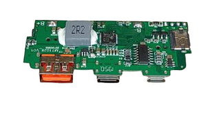 Плата повербанка 18W IP5328 type-c PD QC3.0 швидка зарядка  (MT1028 / 01) для АКБ 4,2V