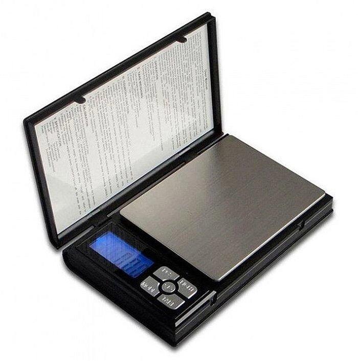 Ювелірні ваги у вигляді блокнота до 500г (крок 0,01), фото 1