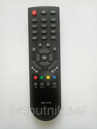 Пульт на супутниковий тюнер Viasat SRT-7710, фото 1