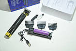 Безпровідна професійна машинка для стрижки HAIR CLIPPER WS-T997 триммер, фото 4