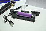 Безпровідна професійна машинка для стрижки HAIR CLIPPER WS-T997 триммер, фото 5