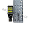 Світлодіодна лампа з цоколем T15 W16W 12V-24V білий 2шт 45 SMD, фото 3