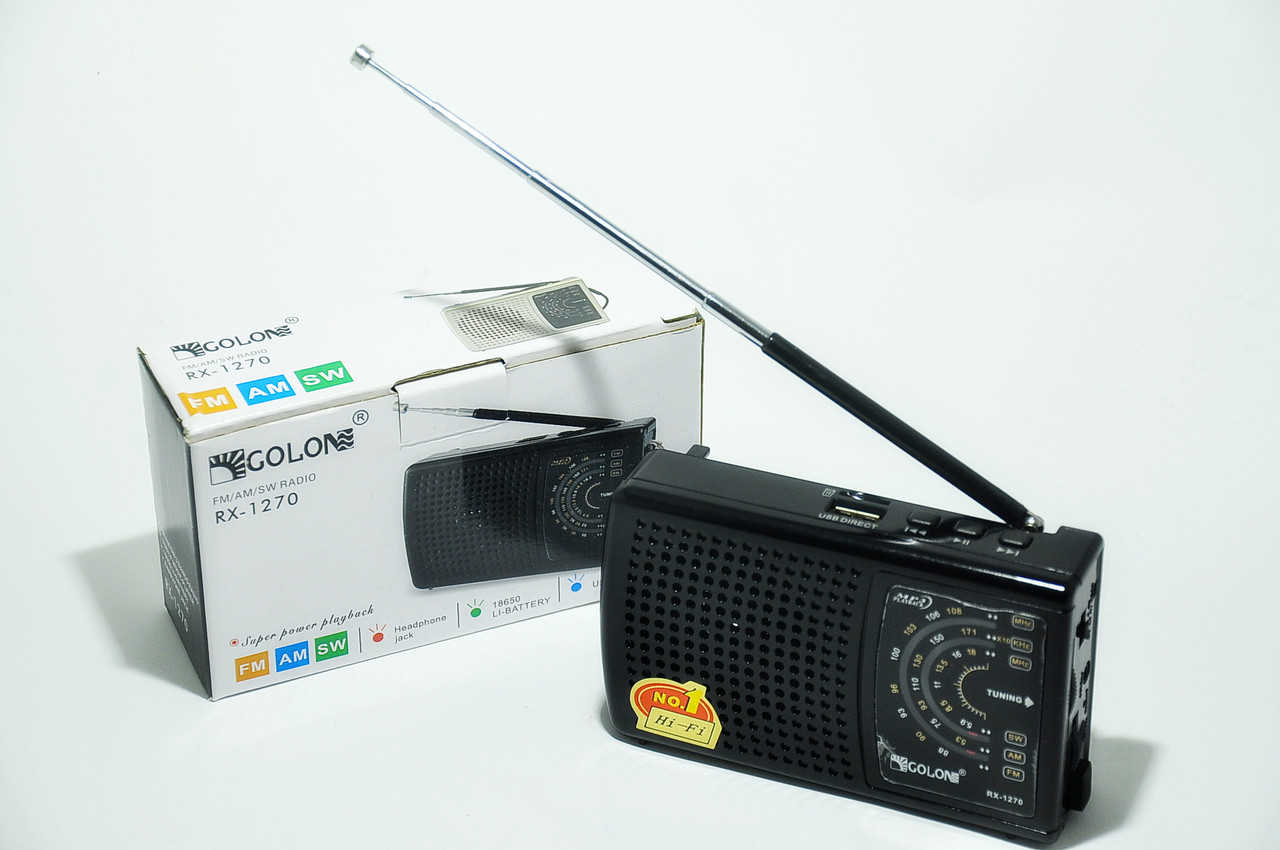 Радіоприймач Golon RX 1270  Радиоприёмник