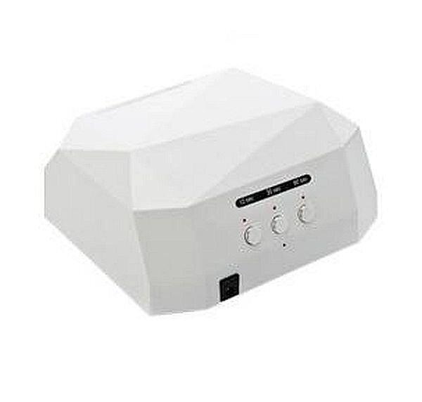 Гібридна сенсорна лампа Diamond Led+Ccfl для манікюру 36Вт, white, фото 1