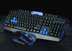 Бездротова ігрова клавіатура з мишею UKC HK-8100