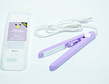 Плойка дорожній утюжок щипці випрямляч Make Time Violet, фото 3