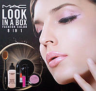 8 в 1 Набор косметики mac look in a box fashion color