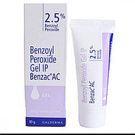 Бензак 2,5% ,Базирон 2.5%, BENZAC AC 2,5% ac 15\40 g