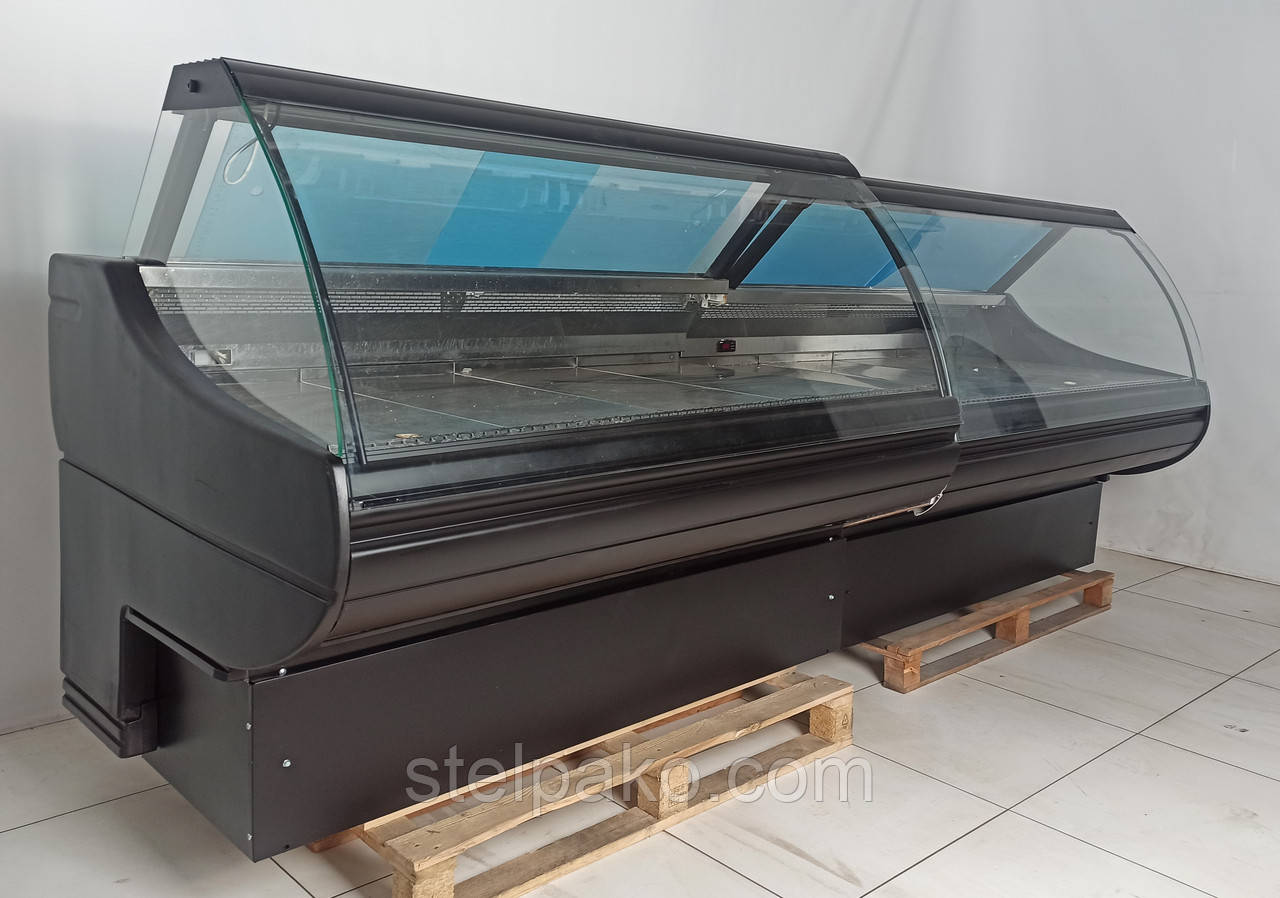 Лінія холодильних універсальних вітрин «Росс Sorento» (Україна), 3.13 м., (-5° +5°), новий компресор, Б/у, фото 1