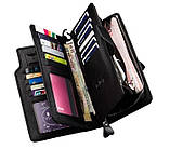 Чоловічий гаманець портмоне Baellerry Business, black, фото 2