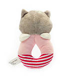 Брязкальце м'яке Кіт 14 см, фото 2